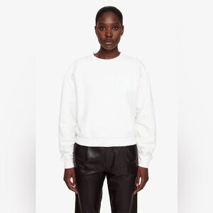 Anine Bing | Reed Sweatshirt - Ivory | Size XS